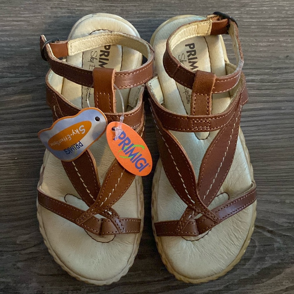 NWT - Girls Leather Sandals - Brand Primigi